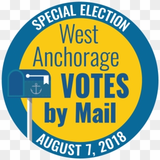 Anchorage Votes By Mail Logo - Electric Clipart