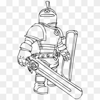 colouring roblox clipart black and white