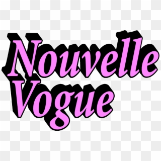 Nouvelle Vogue Creative & Fashion Web Magazine - Graphic Design Clipart