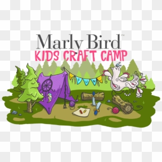 Marly Bird™ Kids Craft Camp - Illustration Clipart