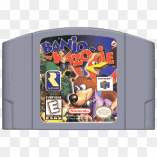 Here's A Mockup Of What My Layout Will Be Using, Just - Banjo Kazooie N64 Label Clipart
