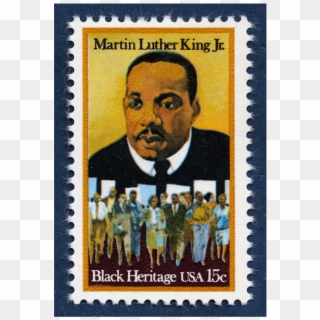 Martin Luther King Jr - Black Heritage Stamp Martin Luther King Clipart
