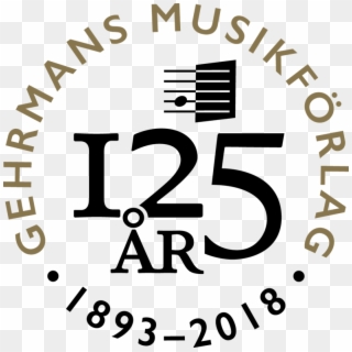 Gehrmans Music Publishing House Marks Its 125 Years - Poster Clipart