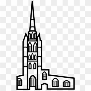 Coventry Cathedral Ruins - Steeple Clipart