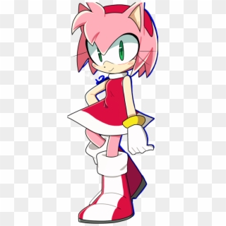 Amy Rose The Rosy The Rascal Sonic And Amy, Sonic 3, - Cartoon Clipart