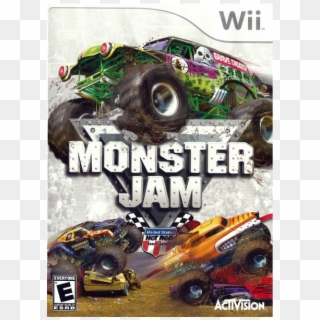 Monster Jam Games - Monster Jam Wii Game Clipart