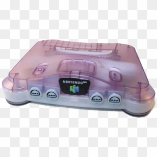 Nintendo 64 Clear Purple Clipart