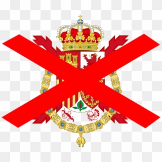 No Spanish Monarchy - Spanish Coat Of Arms Transparent Clipart