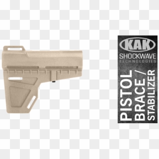 Kak Shockwave Blade Ar 15 Pistol Brace Stabilizer - Ar Pistol Brace Fde Clipart