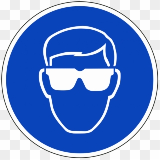 Protective Eye Personal Equipment Protection Safety - Eye Protection Must Be Worn Clipart