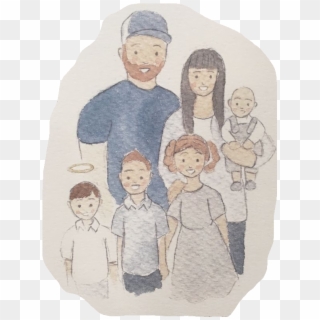 The Sorensen Six - Family Clipart