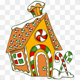 Build A Gingerbread House Quarryville Library Clipart - Transparent Gingerbread House Clipart - Png Download