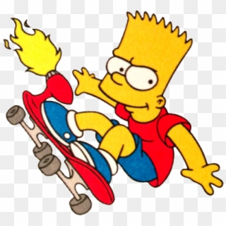 Bart Simpson Gif Png Clipart