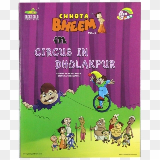 Chhota Bheem In Circus In Dholakpur - Cartoon Clipart