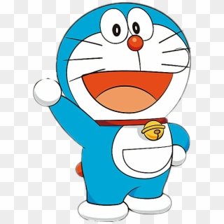 Doraemon Main Characters - Doraemon And Mickey Mouse Clipart