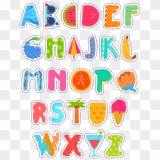 Letters Abc English Alphabet Cartoon Art Word Clipart
