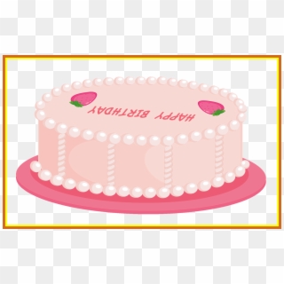 Amazing Happy Birthday Wishes Greetings Clipart Cake - Desenho De Bolo Aniversario - Png Download