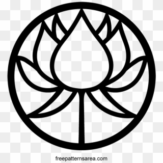 Symbol Vector Cricut Pinterest - Lotus Flower Symbols Clipart