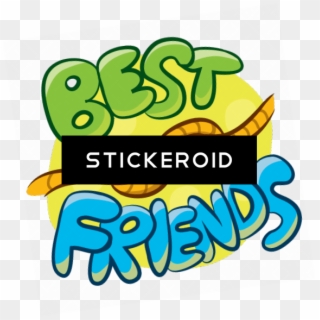 Best Friends Bbf Friend Friendship - Friendship Stickers Png Clipart