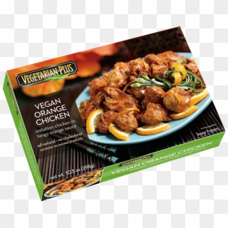 Vegan Orange Chicken - Vegetarian Plus Products Clipart