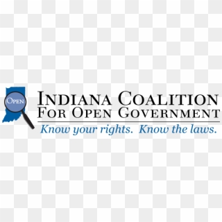 Indiana Coalition For Open Government - Electric Blue Clipart