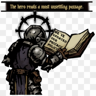 The Hero Reads A Most Unsetting Passage - You Talking Mad For Someone In Crusading Distance Clipart