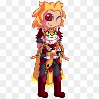Very Lovely Commission Of My Rs Character And Meicoomon - Cartoon Clipart