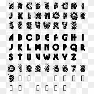 Font Characters - Family Guy Font Clipart