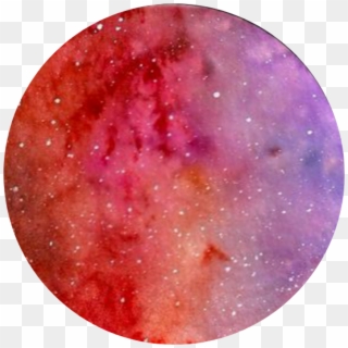 #red #orange #purple #watercolor #stars #circle - Nebula Clipart