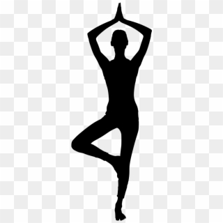 414 X 1000 14 - Yoga Silhouette No Background Clipart