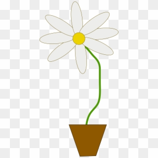 This Free Icons Png Design Of Flower In A Pot - Flower In Pot Clip Art Transparent Png