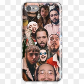 Post Malone Collage Iphone 7 Snap Case - Post Malone Photo Collage Clipart