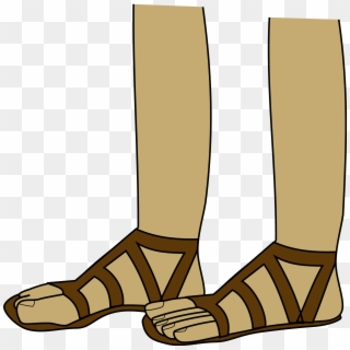 This Free Icons Png Design Of Feet In Sandals Clipart