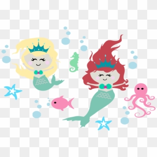 1024 X 692 2 - Mermaid Cute Png Clipart