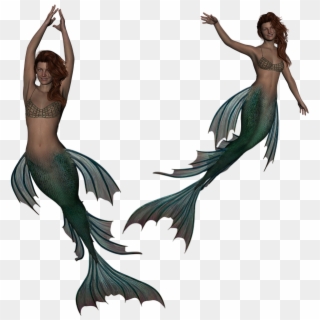 Mermaid, Siren, Fantasy, Fairytale, 3d, Tail, Fish - Siren Mermaid Png Clipart