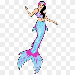 Mermaid Tails For Children And Adults Silicone - Realistic Cartoon Mermaids Clipart