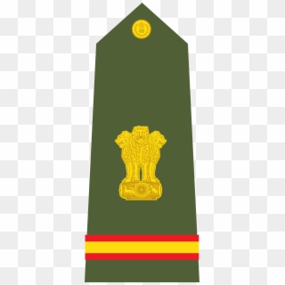 Open - Major General Rank In Indian Army Clipart