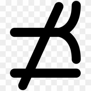 Does Not Precede Or Equal Mathematical Symbol Comments - Simbolo De Igualdad Social Clipart
