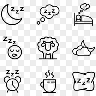 Sleeping - Family Icon Transparent Background Clipart