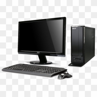 Desktop Computer Png Clipart - Acer Pc Transparent Png