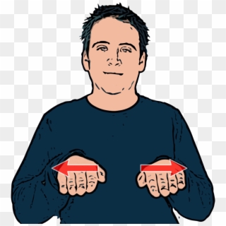 British Sign Language - Equality Sign Language Clipart