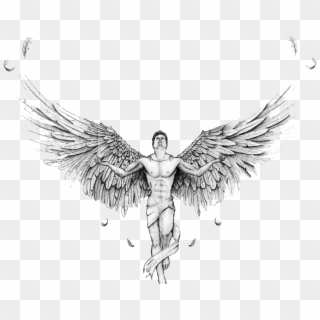 Angel Tattoos Transparent Png Image - Angel Tattoo Png Clipart