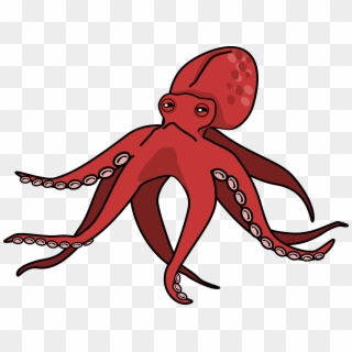 Squid Cartoon Png - Octopus Clipart Png Transparent Png