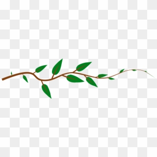 Leaves On A Stick Clipart