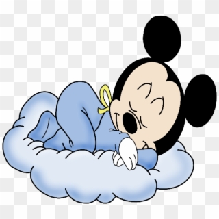 Baby Mickey Mouse Sleeping Png Baby Mickey Sleeping - Baby Mickey Mouse Sleeping Clipart