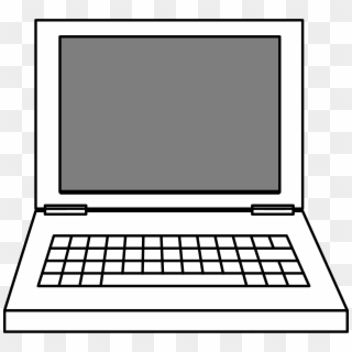 Computer Tabletputer Clipart Free Images - Clipart Of Laptop - Png Download