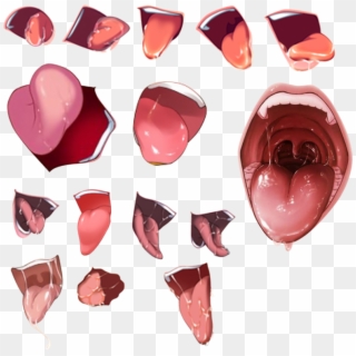 Tongues - Ahegao Mouth Clipart