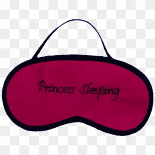 Princess Sleeping Pink Eye Mask - Sleeping Eye Mask Transparent Clipart