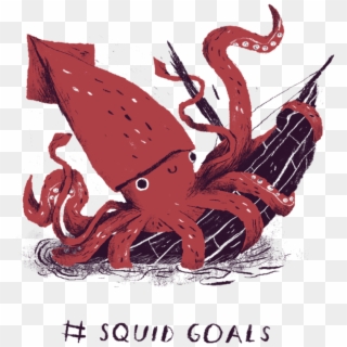 Squid Goals Clipart