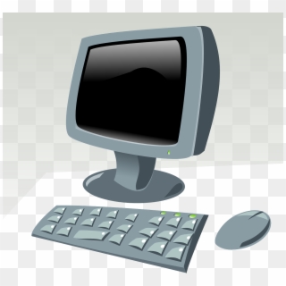 Computer Pc Clipart Desktop Computer - Computer For Kids - Png Download